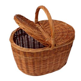 Oval picnic basket 42x30