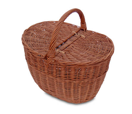 Oval picnic basket 46