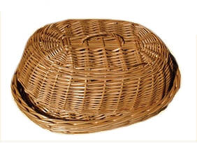 Oval breadbox basket