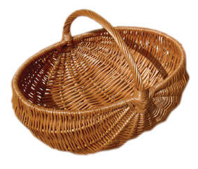 Oval shopping basket (medium)