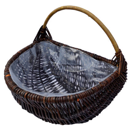 Salt shaker basket with transparent foil 27