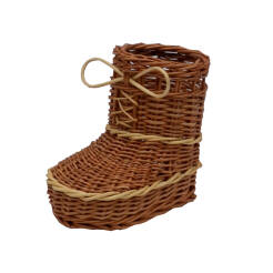 Decorative basket "Boot" (L)