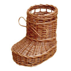 Decorative basket "Boot" (m)